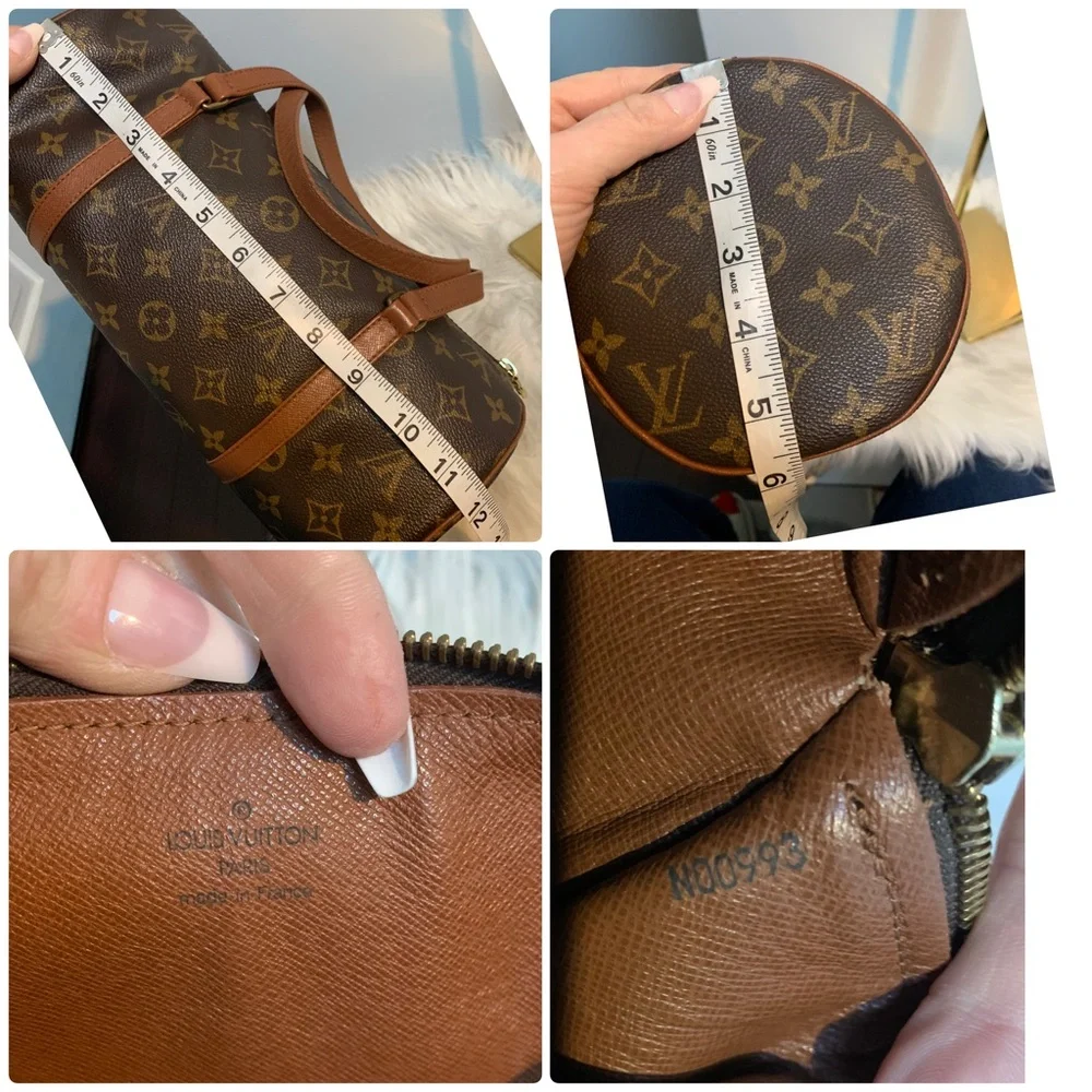 1993 authentic Louis Vuitton Papillon 30 handbag
